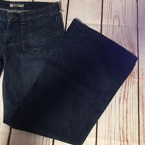 EUC Hudson Jeans Size 29 Wide Flare Denim RN107906 CA00635